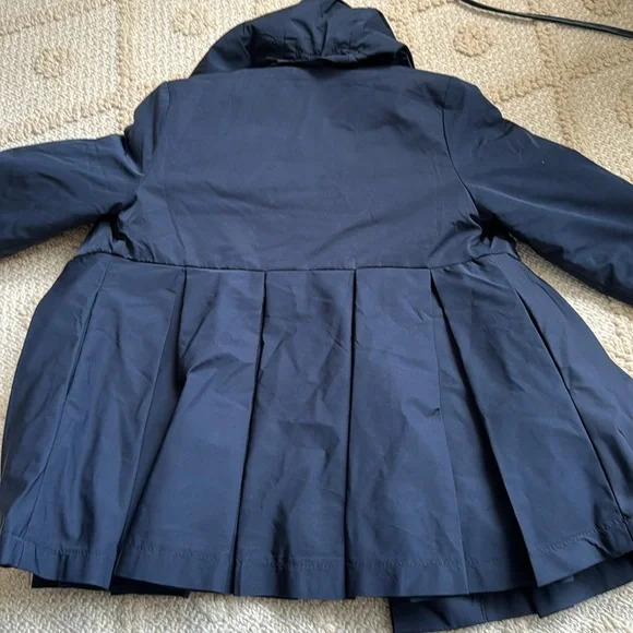 Jacadi girls blue raincoat